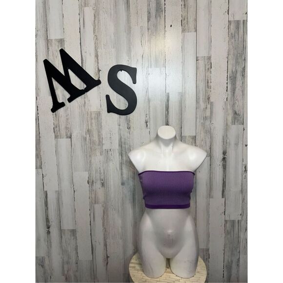 Forever 21 purple tube top - Picture 2 of 8